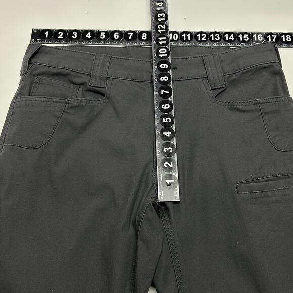 Noble Cargo Pants Mens 34x30 Gray Canvas Measures 34x30 Stretch Flex Workwear - Picture 5 of 9